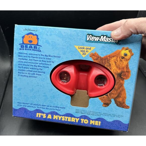 New 1999 Vintage Disney Bear In The Big Blue House View Master 3D RARE! -D3 - Picture 3 of 7